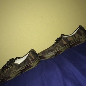Camo vans